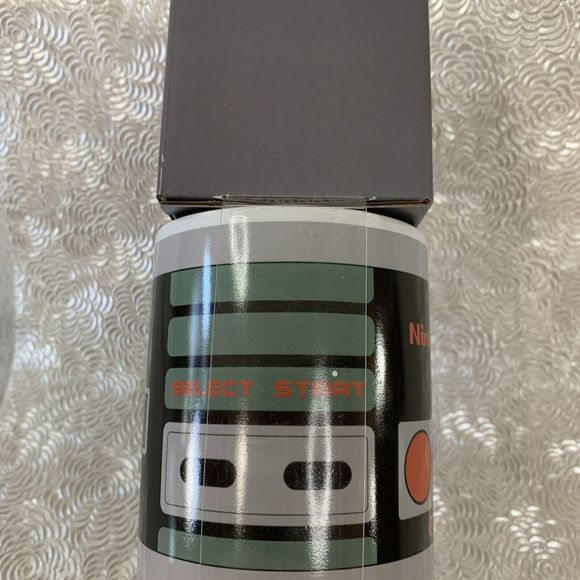 Nintendo Entertainment System NES Controller Ceramic Mug Cup Cocoa Gift Set Play - Picture 5 of 14